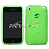 Apple iPhone 3G/3GS Dr Green Zebra Skin Candy Skin Cover Silicone/Gel/Soft/ ....
