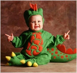 Tom Arma Tykeosaurs Dinosaur Costume Infant/Baby Size 6-12 months