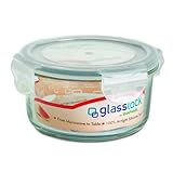 Glasslock Food Storage Container - 1.7 Cup Round