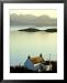Cottage in Late Evening, Achiltibuie, Scotland Framed Art Poster Print by Iain Sarjeant, 25x31