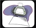 Fax Machine Decorated Mouse Pad
