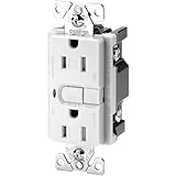 Cooper Wiring Devices 9566TRWS Aspire Tamper Resistant GFCI Duplex Receptacle, White Satin