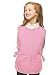 Pink Kids Art Smock, Cobbler Apron, Poly/Cotton Twill Fabric (Regular)