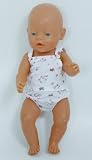 FRILLY LILY Small Dolls Chick Underwear Set , Vest and Pants for 14-18 inch[ 35-45 cm ] dolls