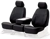 Coverking Custom-Fit Front Bucket Seat Cover - Leatherette, Black Coverking Custom-Fit Front Bucket Seat Cover - Leatherette, Black