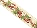 Victorian Inspirations Christmas Holly Berry Wired Ribbon 2.5" x 60 Yards