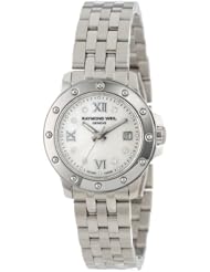 Raymond Weil Womens 5399-ST-00995 Tango Steel Mother-Of-Pearl Diamond Crystal Dial Watch