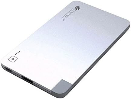Case Power EDGE 3000 Portable Battery for iPhone and Smartphones, Retail Packaging, Silver