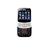 LG C320 Smartphone libre negro/blanco teclado aleman QWERTZ