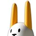 Nabaztag's WiFi Rabbit Ears - Orangetag