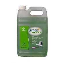 Green Works 30388 Natural Manual Pot and Pan Liquid Detergent, Original, 128 fl oz Can