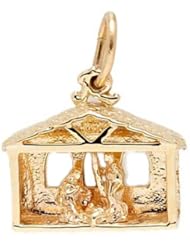 Rembrandt Charms Nativity Charm