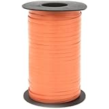 Berwick Splendorette Crimped Curling Ribbon, 3/16-Inch Wide by 500-Yard Spool, Orange