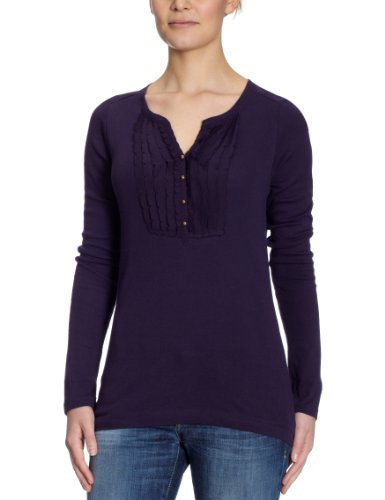 Eddie Bauer Damen Langarmshirt, D3159237, Gr. 44/46 (L), Violett (Dunkellila) Preisvergleich