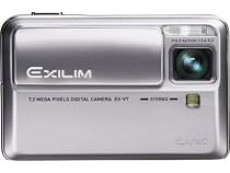Casio Exilim EX-V7SR 7.2MP Digital Camera with 7x Optical Image Stabilized Zoom
