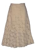 Swing A-line Lace Skirt/Ivory