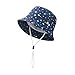 vivobiniya Toddler Boy Summer Hats Baby Boy Sun Hats UPF50+ 0-8years Old (6-12M(18.8IN))