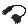 Eforcity 3.5mm Stereo Headset / Speaker Adaptor for Nokia: E50 / E60 / E61 / E61i / E65 / E70 / N70 / N71 / N72 / N73 / N75 / N80 / N80 ie / N90 / N93 / 3230 / 3250 / 5140 / 5140i / 6020 / 6021 / 6070 / 6101 / 6102 / 6102i / 6103 / 6125 / 6136 / 6155i / 6170 / 6230 / 6230i / 6233 / 6235 / 6235i / 6282 / 6288 / 6630 / 6610 / 6610i / 6670 / 6820 / 6822 / 6680 / 6681 / 7710 / 9300 / 9300i / 9500 and more models