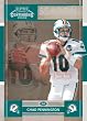 2008 Playoff Contenders Season Tickets Football Card # 52 Chad Pennington - Miami Dolphins - NFL Trading Card in Protective Display Case!