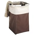 Whitmor Aluminum Frame Laundry Hamper - Latte
