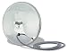 Grote 8" Round Convex Mirror with Center-Mount Ball-Stud Stainless Steel 12283