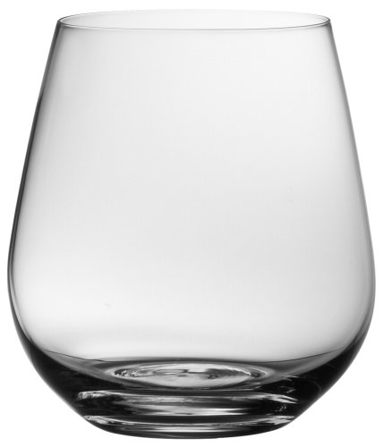 Pike Street 20-Ounce Stemless Red Wine Glasses, Set of 6
