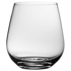 Pike Street 20-Ounce Stemless Red Wine Glasses, Set of 6 by Wine Accessories