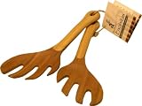 Island Bamboo SL9 9-Inch Salad and Pasta Servers