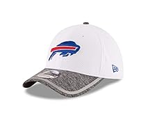 NFL Buffalo Bills 2016 Training Camp Team Color 39THIRTY Stretch Fit Cap, Small/Medium, White/Gray Heather
