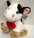 Mother's Day Gift: Cow Sitting Plush with Heart and Sound