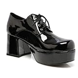 3 Inch Chunky Heel (Mens Sizes) Lace Up Goth Platform