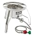 Bayou Classic SS10 Stainless Steel High Pressure Cooker with Windscreen