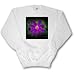 Angel Wings Designs Flowers - Purple Spring Flowers Home Décor and Art - Sweatshirts