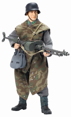 Childrens Toyshop  Toys : Riess Timm LWFD Machine Gunner III. Jager-Regiment 43, Rus 12 inch Action Figure by Dragon
