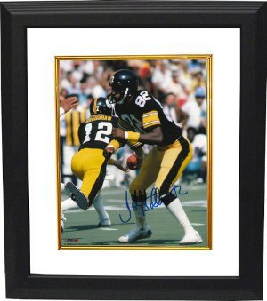 John Stallworth signed Pittsburgh Steelers 8x10 Photo Custom Framed
