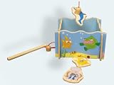 Angelspiel Holz Aquarium