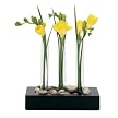 Inspiration 3-Tube Vase - Black