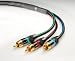 Premium Component Video Cable - 6ft - Gold Plated Pro Grade RCA Connectors