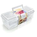 Sewing Kit Tool Box Clear