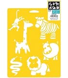 Stencil Mania Stencil 7X10 - Wild Animals