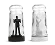 Kikkerland Drowning in Debt Salt and Pepper Shaker