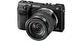 Sony NEX-7KB Systemkamera (24 Megapixel, 7,5 cm (3 Zoll) Display, Full HD Video) Kit inkl. 18-55 mm Objektiv