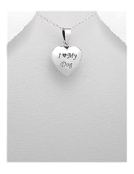 Heart Pendant Necklace In 92.5 Sterling Silver