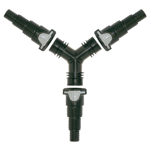 Laguna Y-Connector With Click-Fit Couplers 1-1/4IN. - Laguna PT678