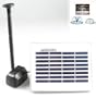 Pump and Panel for Solar Fountains