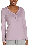 Nautica Women's Long Sleeve Henley Knit Tee
