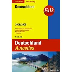 Falk Autoatlas Deutschland 2008/2009