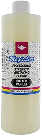 Butter Vanilla Flavor 16 Ounces by Magic Line