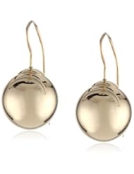 Duragold 14k Yellow Gold 12mm Ball on Kidney Wire Earrings