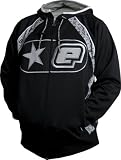 Planet Eclipse B3 Men's Hooded Zip Sweatshirt - Black